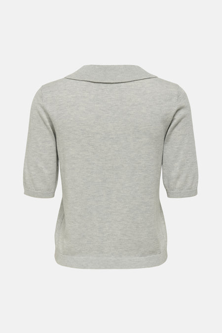 JDYBODIL S/S COLLAR PULLOVER KNT