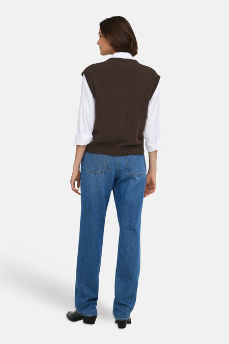 Gilet sans manches - Coffee Bean