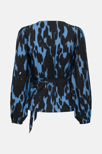 JDYDREW LIFE L/S WRAP TOP WVN