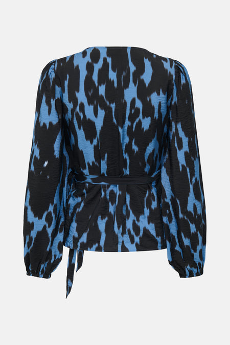 JDYDREW LIFE L/S WRAP TOP WVN