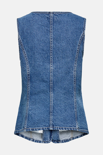 Blazer - mid blue denim