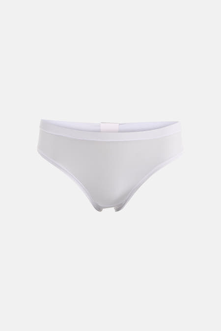 Culotte bleue de ONLY avec une texture lisse et une coupe simple et classique.
