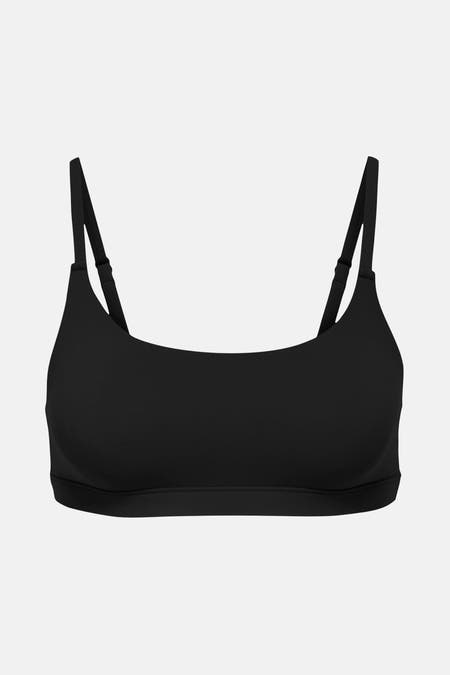 Soutien-gorge noir de ONLY, porté par un mannequin sur fond blanc.