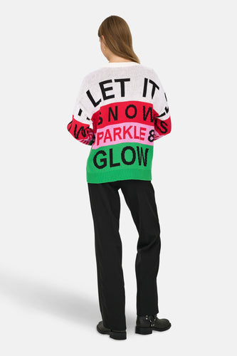 Pull col O blanc - ONLY®