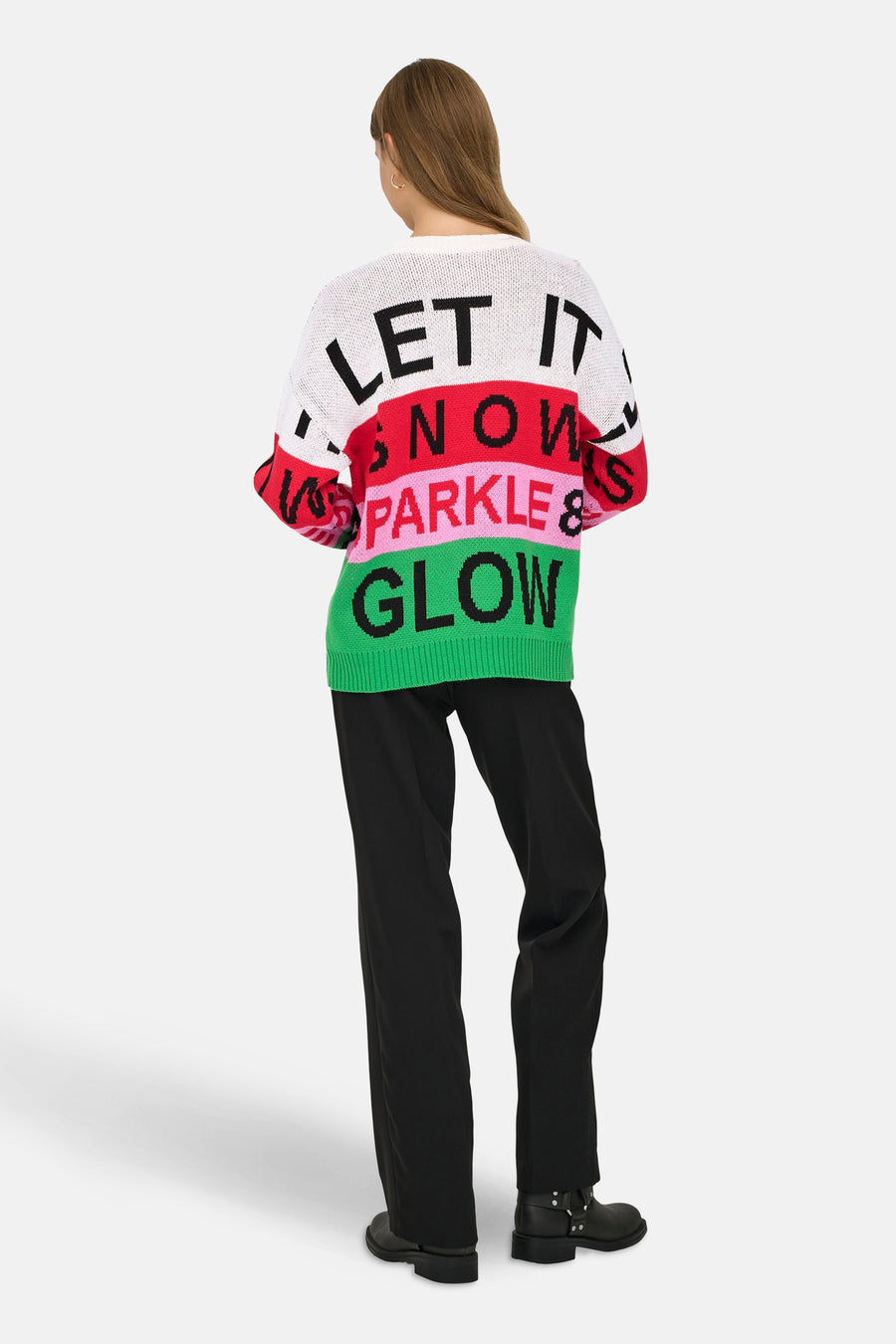 Pull col O blanc - ONLY®