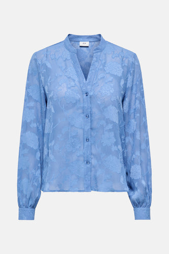 Chemise à manches longues - bleu - JDY