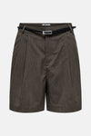 ONLGARIA LIFE HW BELT CHECK SHORTS TLR
