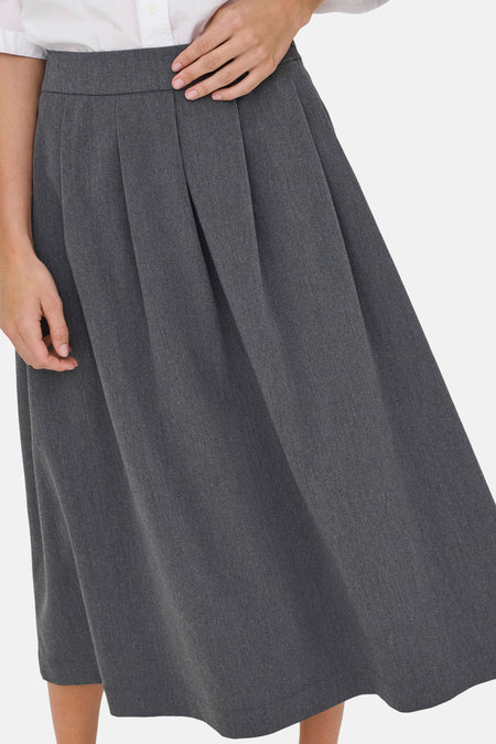 JDYLANA HW MIDI SKIRT WVN