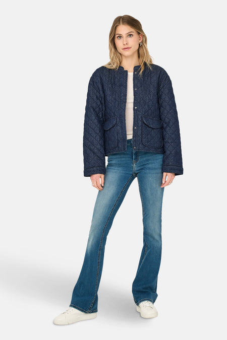 ONLHALLIE QUILTED DNM JACKET AKM NOOS