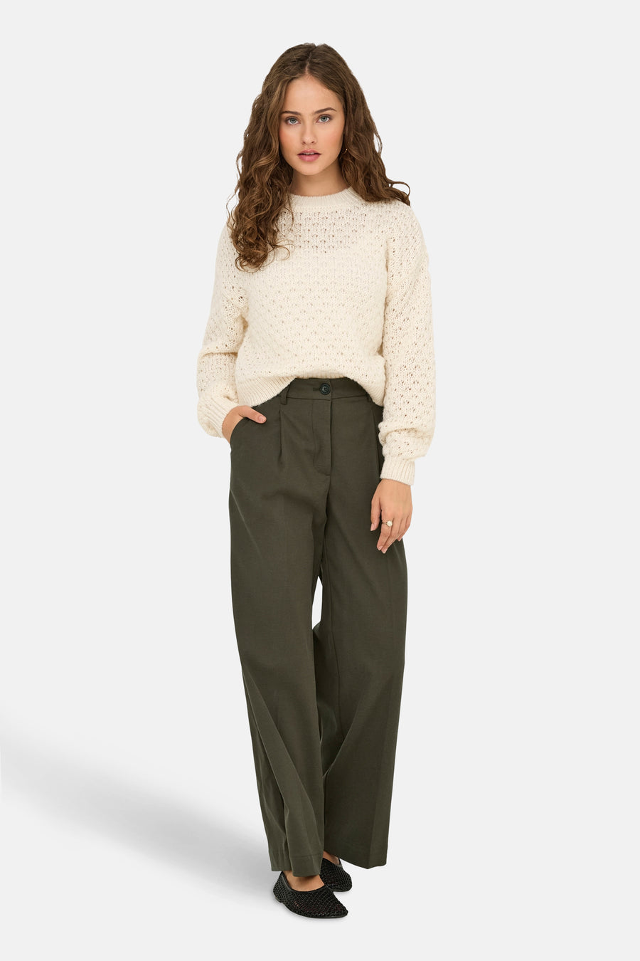 JDYASHER HW WIDE PANT PNT