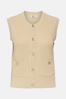 JDYSTELLA S/L O-NECK VEST KNT