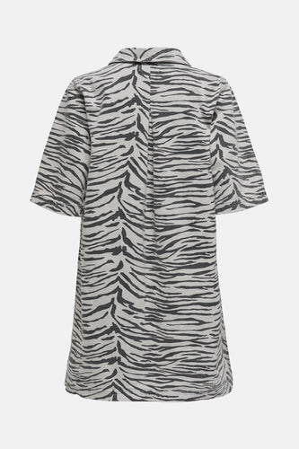 ONLGRY SS ZEBRA DRESS DNM SIK - ONLY®
