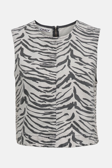ONLDORSI SL ZEBRA TOP DNM SIK