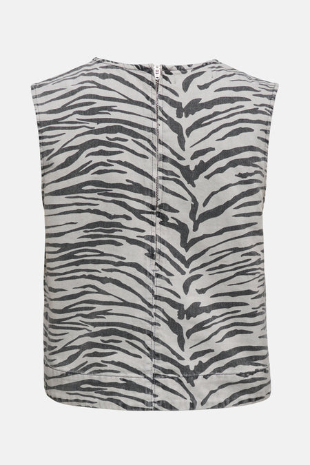 ONLDORSI SL ZEBRA TOP DNM SIK