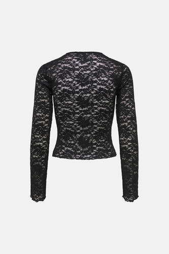 T-shirt à manches longues - Black