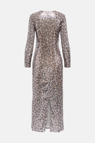 JDYLEONA SEQUIN L/S LONG DRESS JRS