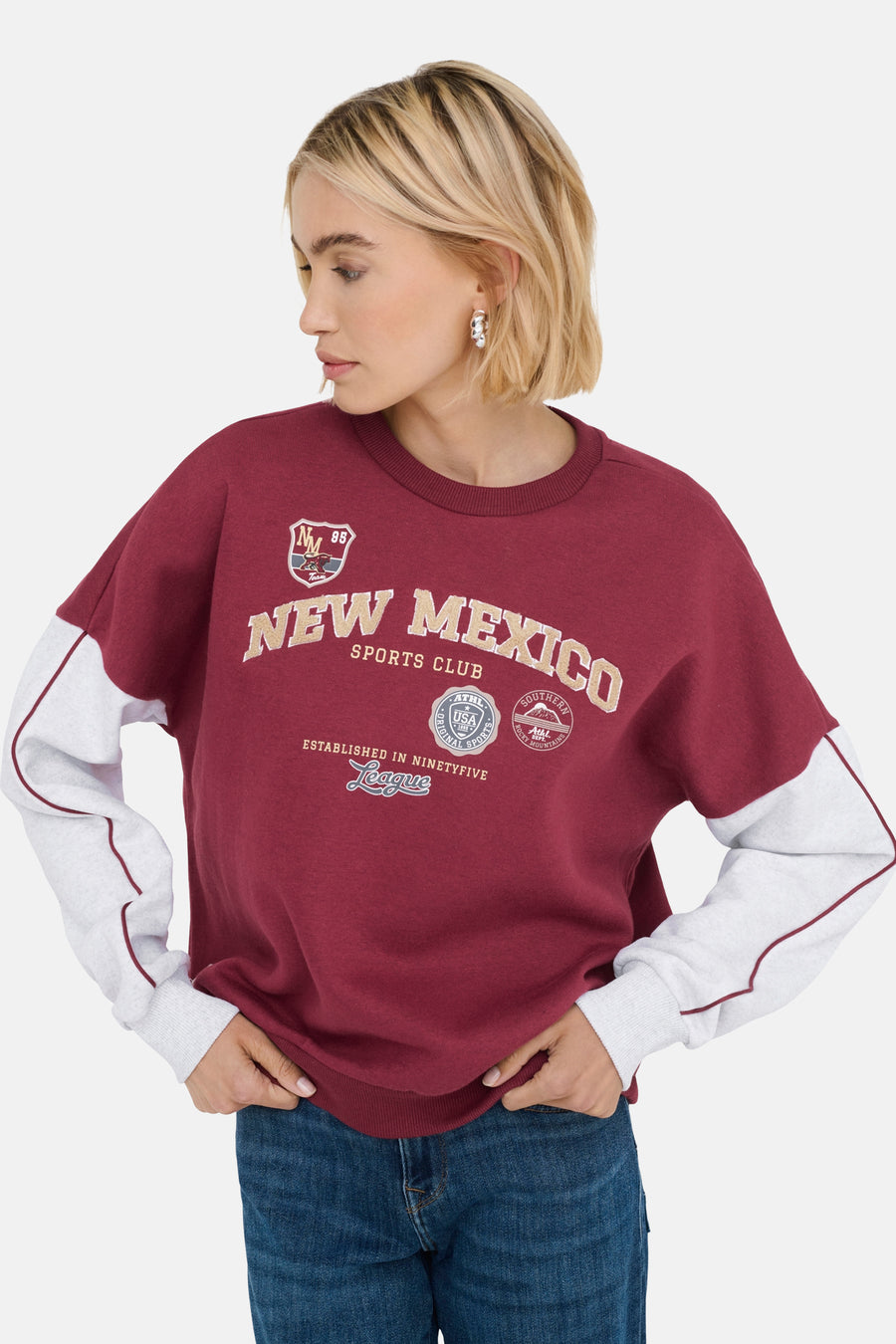 Sweat - Bordeaux - ONLY®