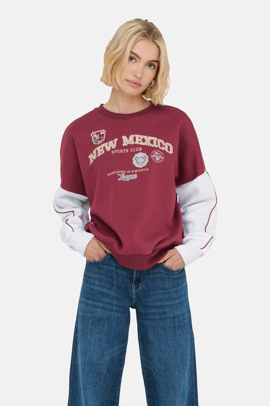 Sweat - Bordeaux - ONLY®