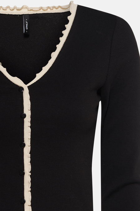 ONLLAILA L/S BUTTON CARDIGAN JRS