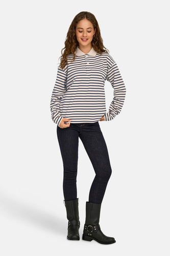 Polo à manches longues - écru - JDY