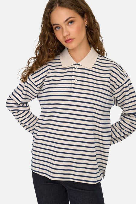 JDYVILLA POLO L/S SHIRT JRS