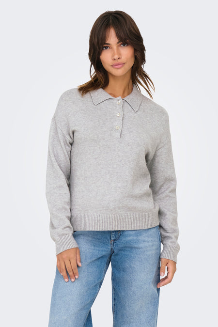ONLLANA POLO LS PULLOVER EX KNT