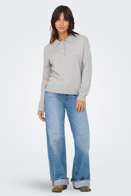 ONLLANA POLO LS PULLOVER EX KNT