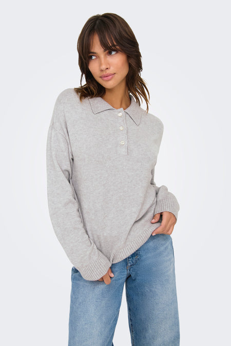 ONLLANA POLO LS PULLOVER EX KNT
