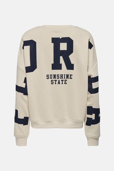 ONLSWEAT LIFE L/S BACK/SLEEVE PRINT SWT