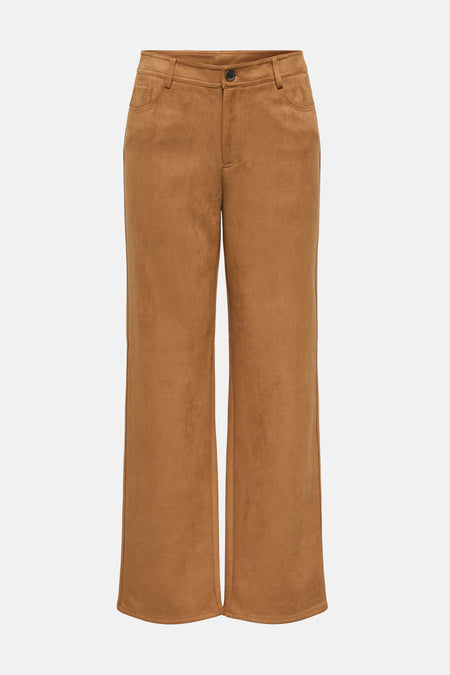 ONLINA LIFE MW STR FAUX SUEDE PANT PNT