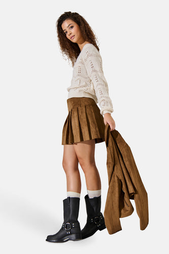 Jupe courte - Brun - ONLY®