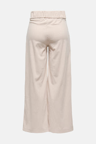 Jeanne broek JDY, avec une texture en coton et une ceinture élastique, vue de derrière.