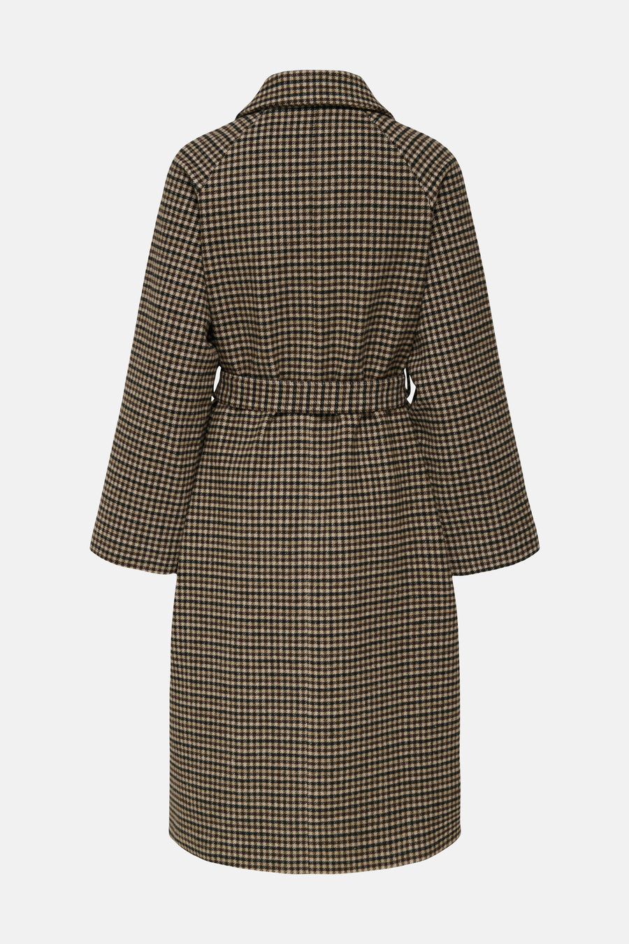 JDYNETTIE CHECK BELT LONG COAT OTW YFM