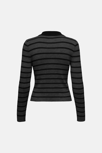 Pull col O gris - ONLY®