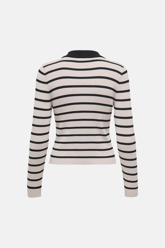 Pull col O Écru - ONLY®