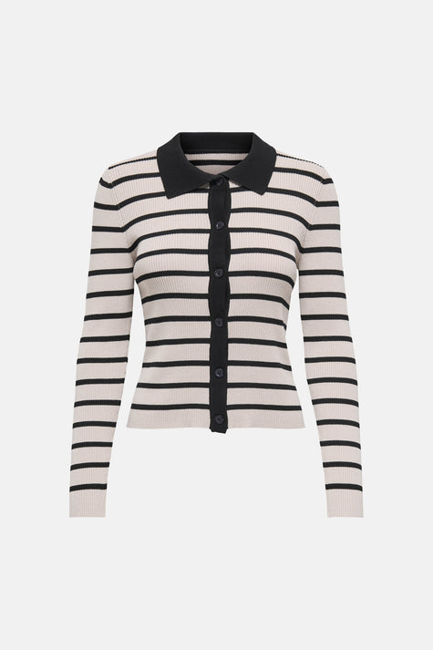Pull col O - écru