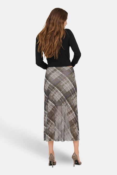 ONLKAYA LIFE MW MIDI MESH SKIRT WVN