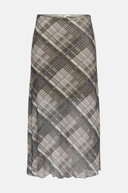 ONLKAYA LIFE MW MIDI MESH SKIRT WVN