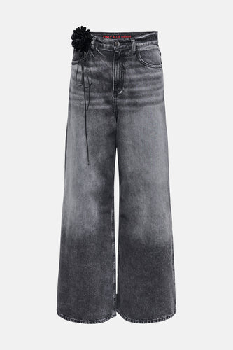 ONLCAMDEN HW EX WIDE BAGGY RED DNM CRO
