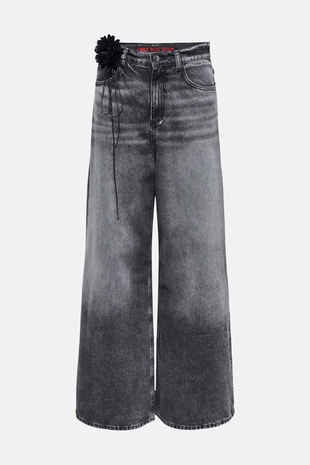 ONLCAMDEN HW EX WIDE BAGGY RED DNM CRO