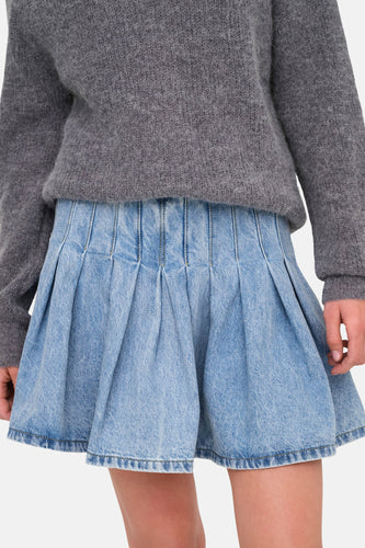 ONLJEAN PLEAT SKIRT DNM - ONLY®