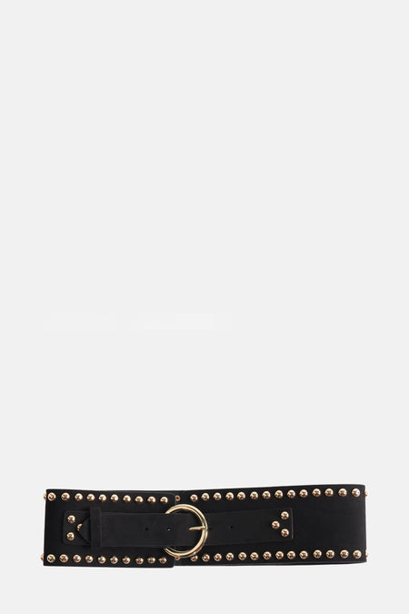 ONLELLIE STUD FAUX SUEDE WAIST BELT ACC