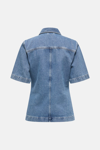 ONLTHALIA SS FITTED DNM SHIRT CRO