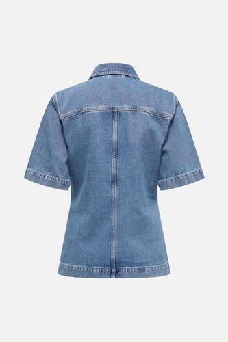 ONLTHALIA SS FITTED DNM SHIRT CRO