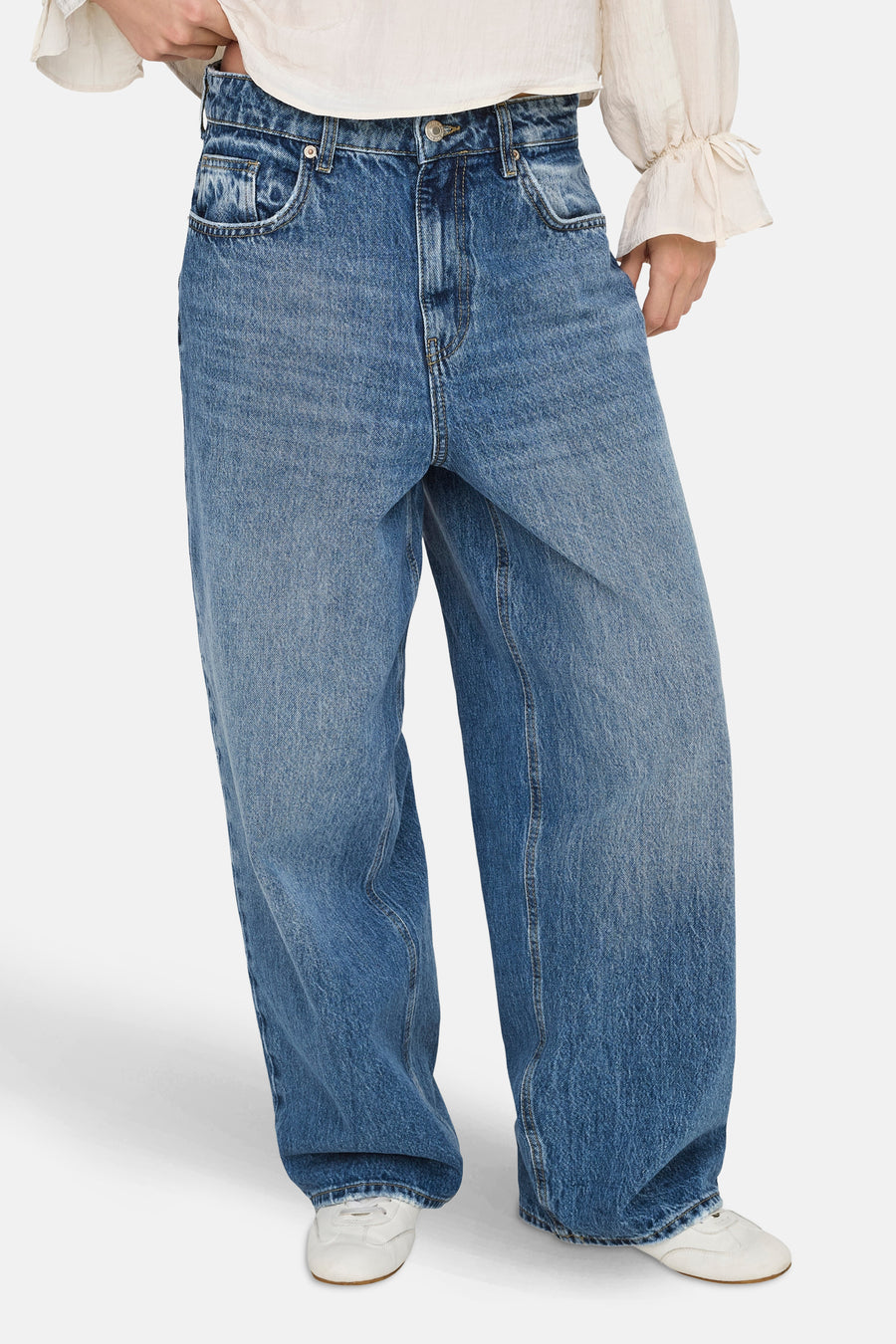 AMBER - mid blue denim - ONLY®