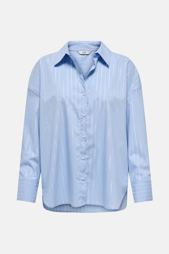 Blouse à manches longues - bleu