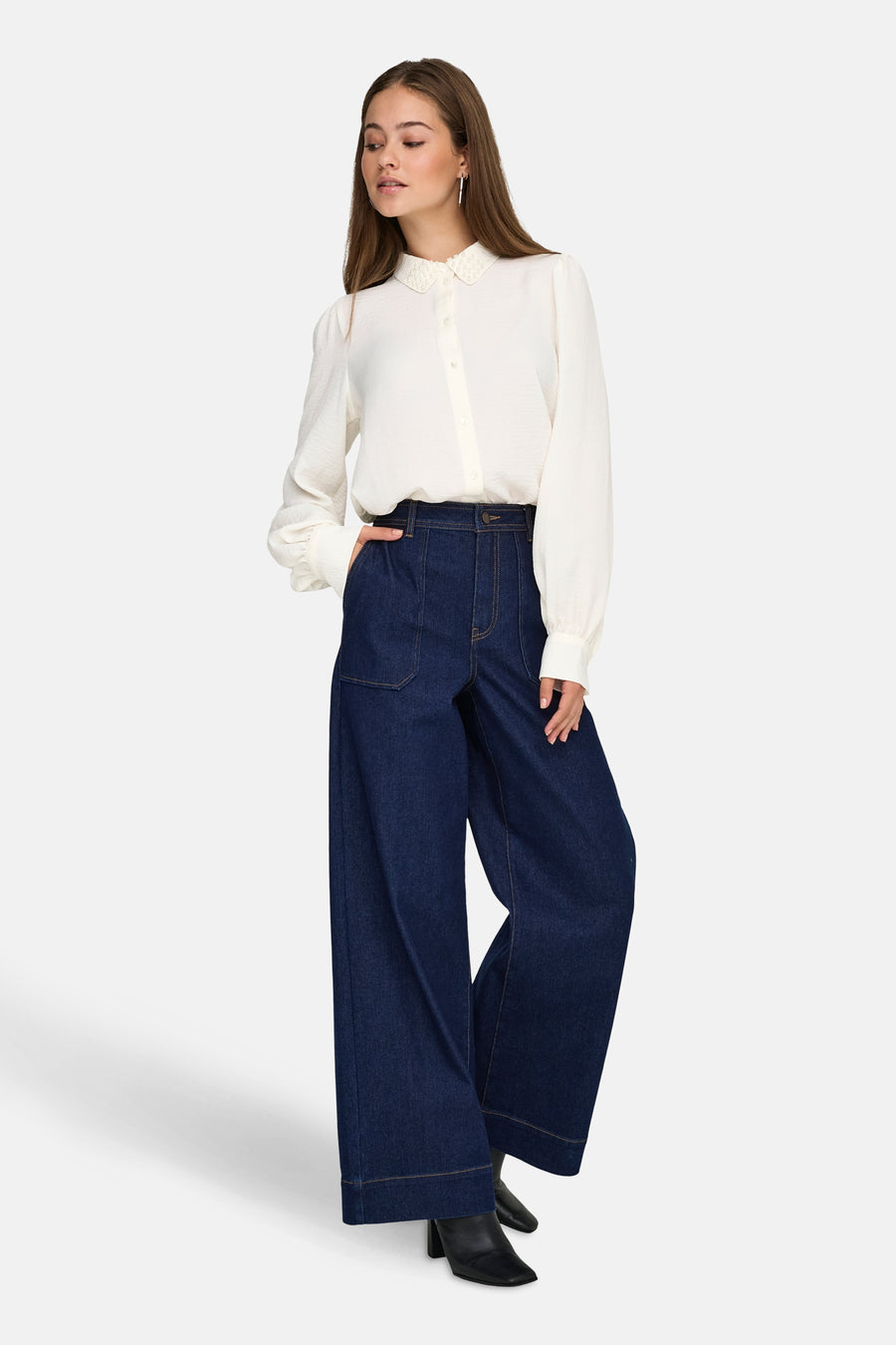 VANNII - dark blue denim - JDY