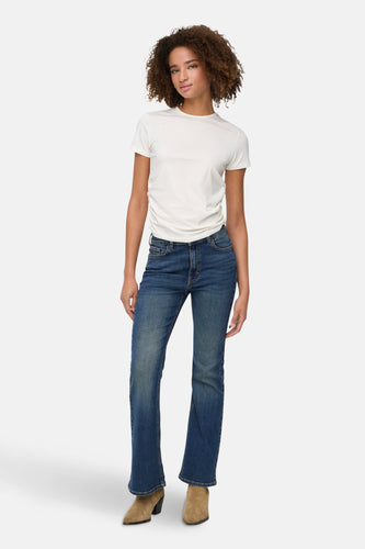 Jeans flared dark blue denim - JDY - JDY - 7