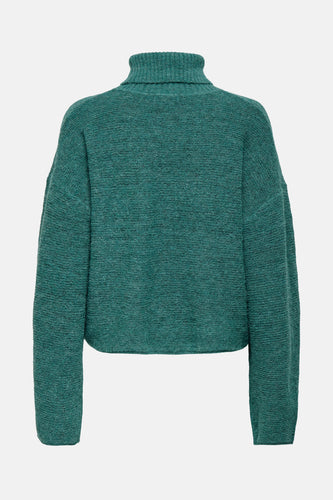 Pull col roulé vert - JDY - JDY
