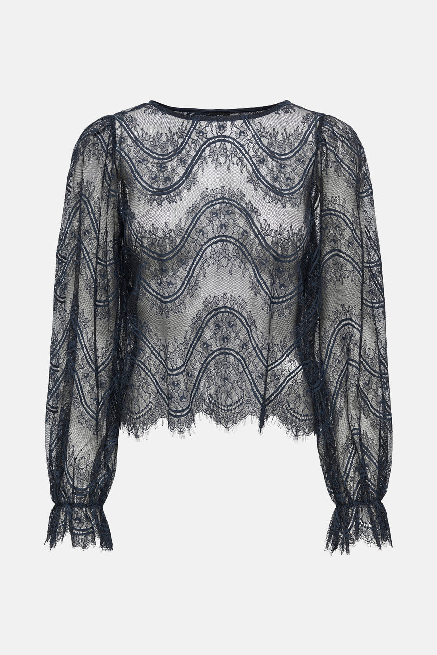 JDYALICE L/S LACE TOP JRS